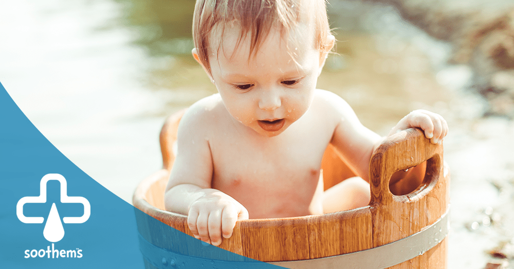 How to Correctly Bathe a Child with Eczema - Soothems