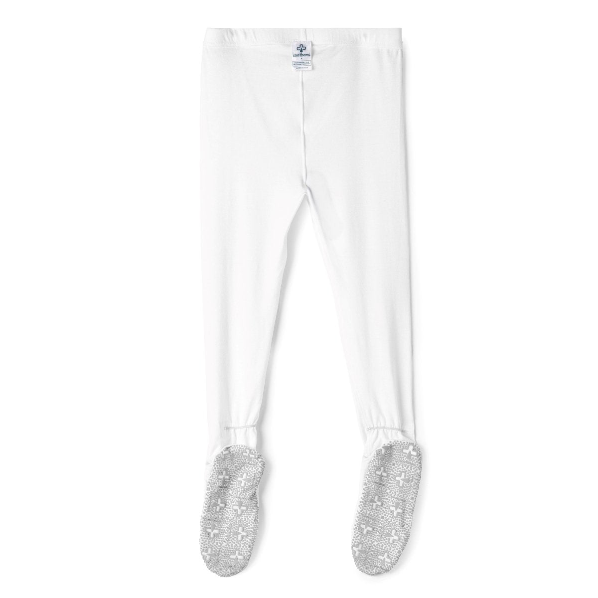 SoothemsKids Pajama Pants with Footies – Sensitive Skin Relief - WhiteApparel & Accessories > Clothing > Baby & Toddler Clothing > Baby & Toddler SleepwearSoothems