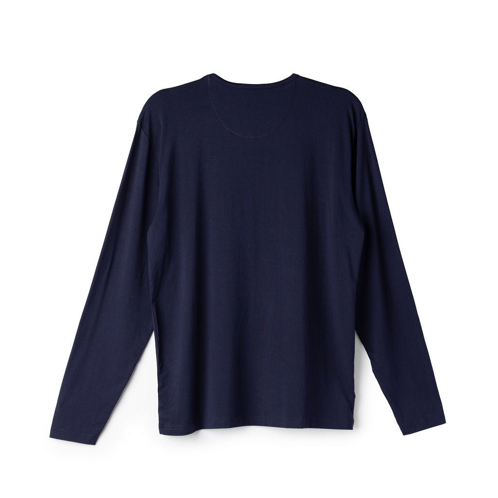 SoothemsMen's Relaxed Fit Sleepwear Pajama Set | TEWLTect® Skin Smart Fabric | Long Sleeve Top & Pants for Sensitive SkinSoothems