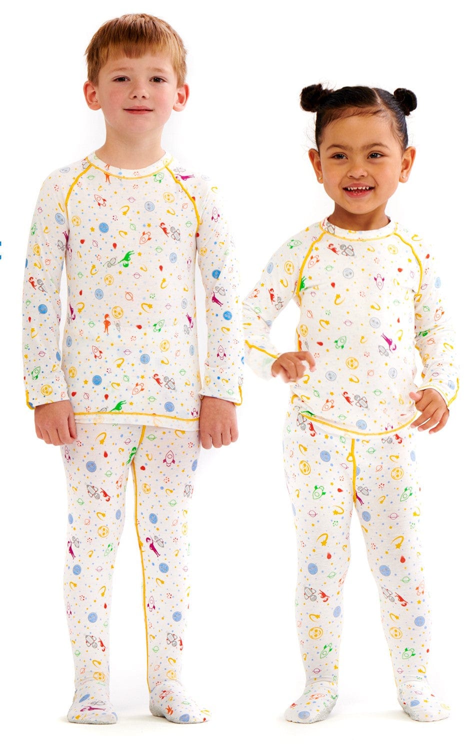 Soothems Eczema Pajamas Kids Set for Wet Wrap Therapy and Itch Relief | Soothems Itch Relief Clothing 2 Toddler / White