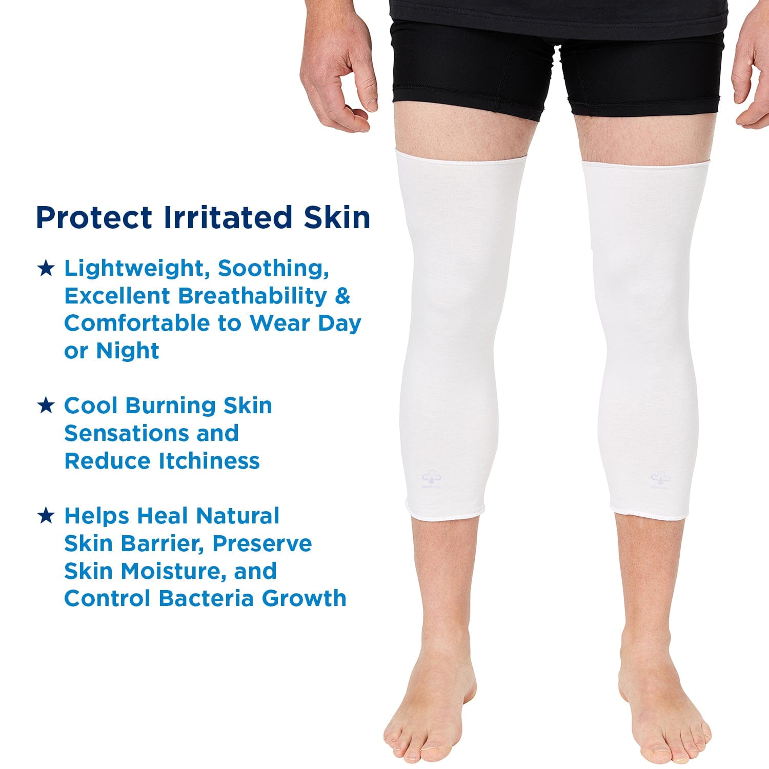 Soothems Eczema Sleeves for Adults | Arm or Leg Sleeves for Wet Wrap Therapy & Psoriasis Relief | Soothems