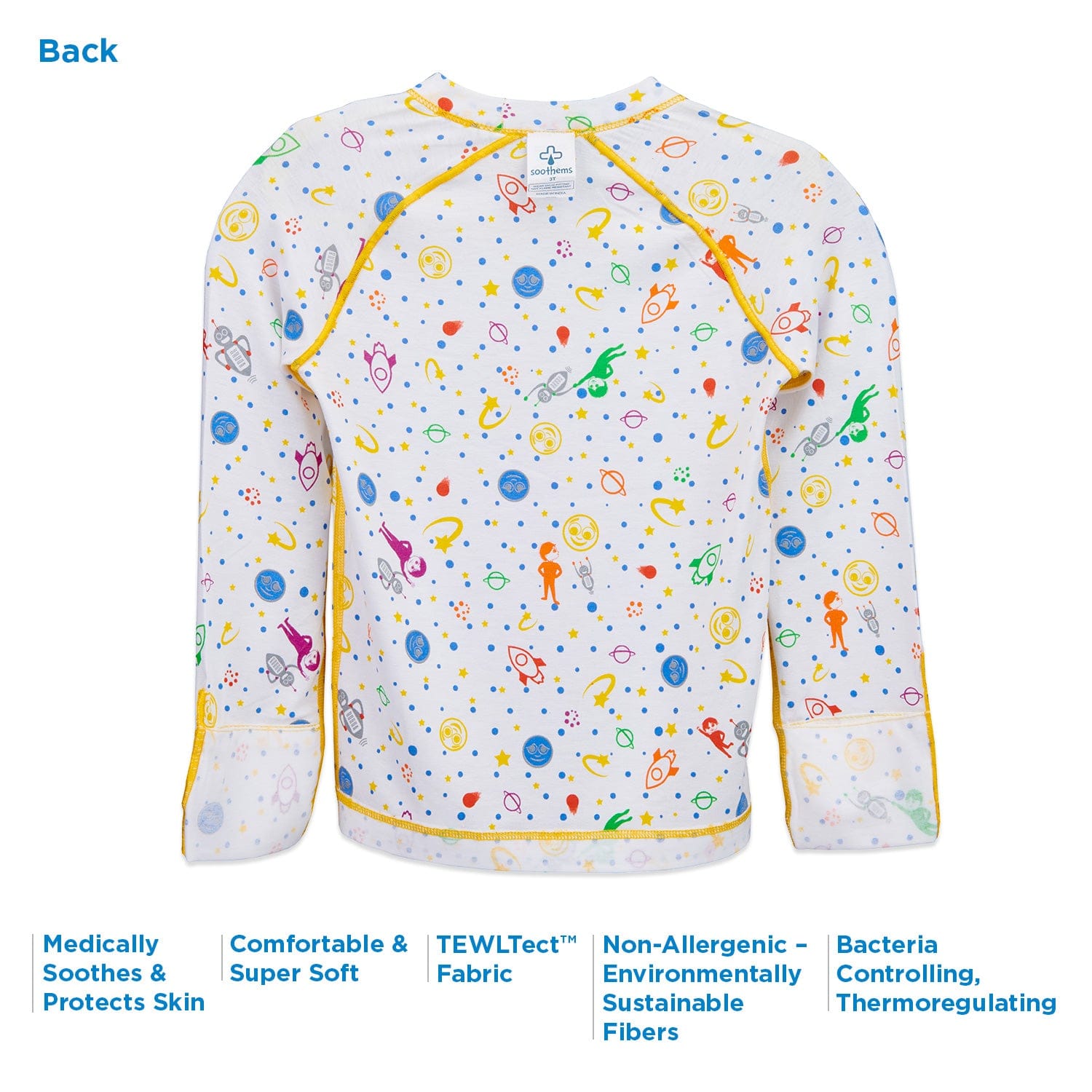 “Atopic Dermatitis Sleepwear and Clothing for children Stops Scratching from Eczema at Night”