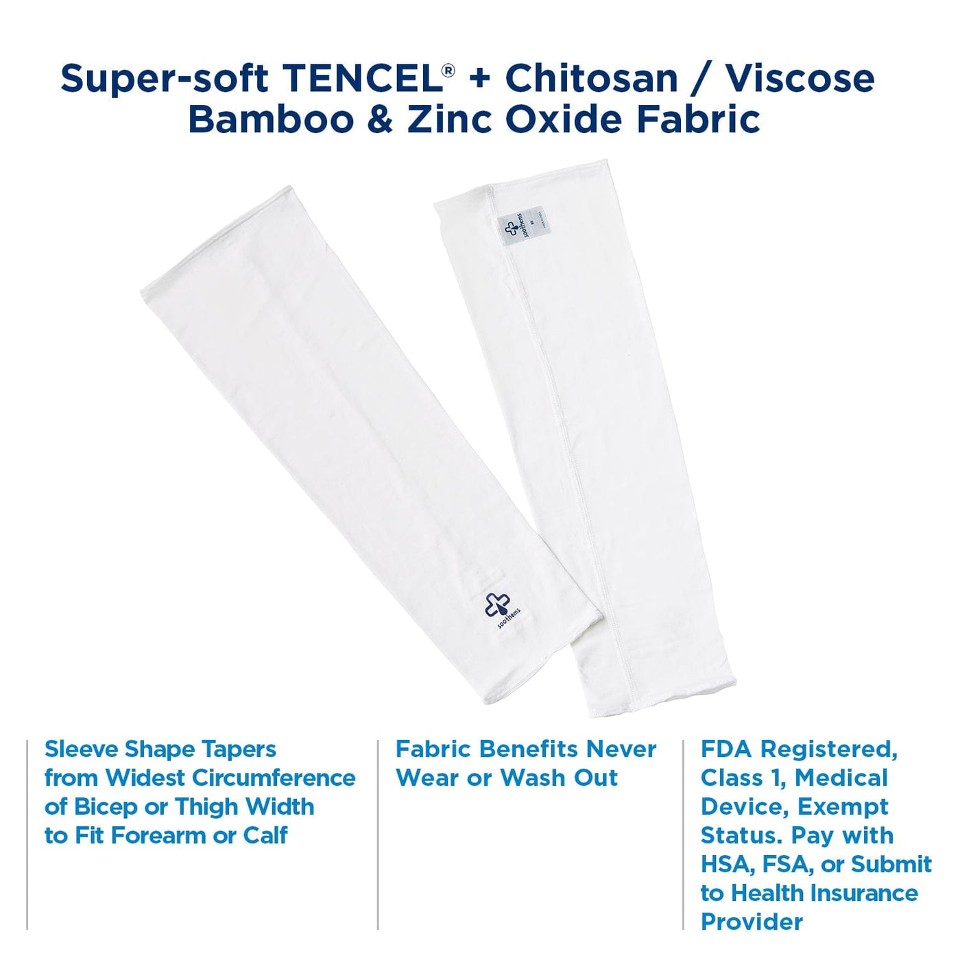 Adult Eczema & Psoriasis Treatment Sleeve Wrap Soothems