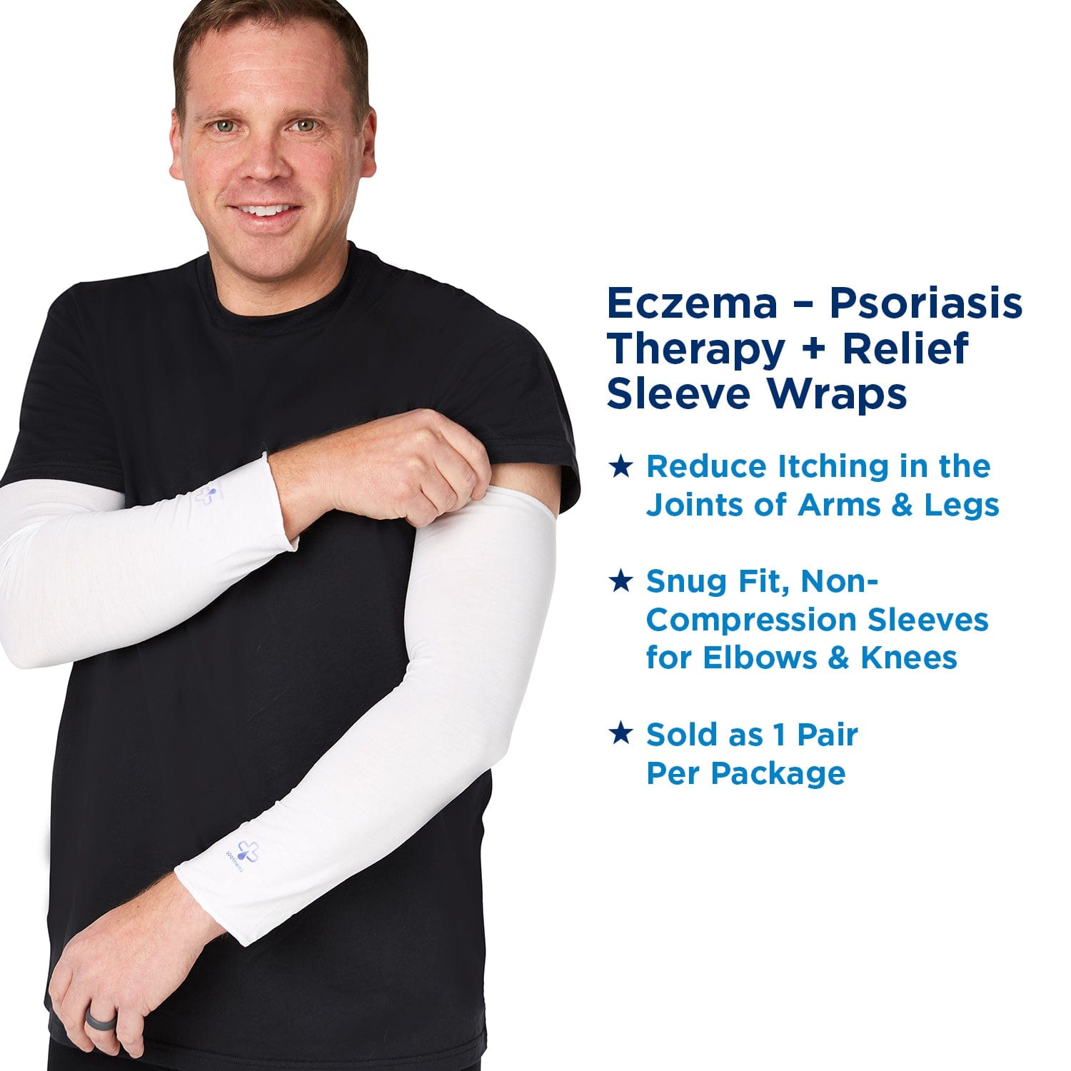 Adult Eczema & Psoriasis Treatment Sleeve Wrap - Soothems